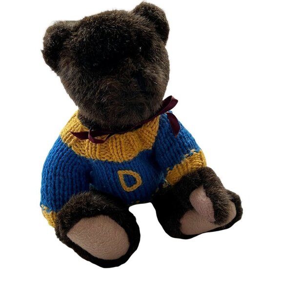 Boyd’s Bears J. B. Bean & Associates Teddy Plush Stuffed‎ Animal Flawed Sweater - Picture 1 of 5